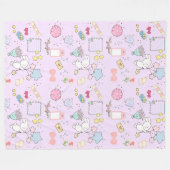 Fleece Blanket, 60"x80" (Vorderseite (Horizontal))