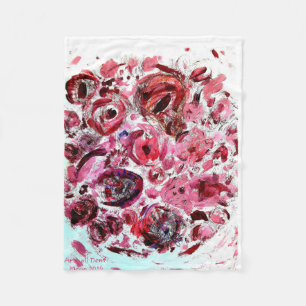 Fleece Blanket, 76,2 cm x 101,6 cm rot