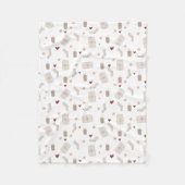 Fleece Blanket 76,2cmx101,6cm - Christmas Pattern (Vorderseite)