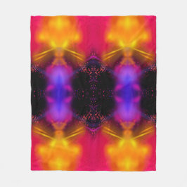 Fleece Blanket Abstract Style