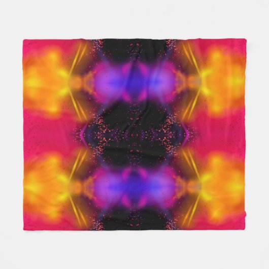 Fleece Blanket Abstract Style (Vorderseite (Horizontal))