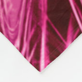 Fleece Blanket Abstrakt Lines Lila Blume (Ecke)