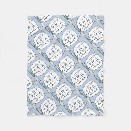 Fleece Blanket/Baby Boy (Vorderseite)
