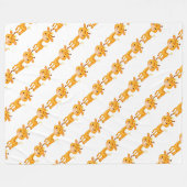 Fleece Blanket/Baby Giraffen (Vorderseite (Horizontal))