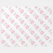 Fleece Blanket/Baby Girl (Vorderseite (Horizontal))