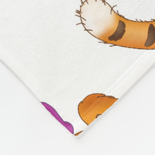 Fleece Blanket/Baby Tigers (Ecke)