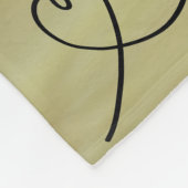 Fleece Blanket "Beach Bitte" Foto Blanket (Ecke)