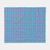 Fleece Blanket - Blau, Little Shot Kids' Room (Vorderseite (Horizontal))