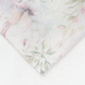 Fleece Blanket, Blume Wiese (Ecke)