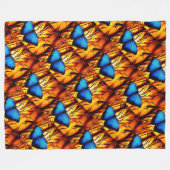 Fleece Blanket/Butterfly (Vorderseite (Horizontal))
