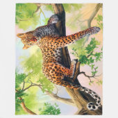 Fleece Blanket/Cheetah (Vorderseite)