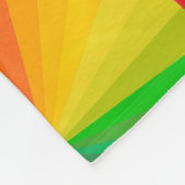 Fleece Blanket - Citrus Fans (Ecke)