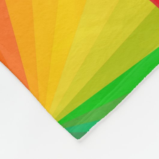 Fleece Blanket - Citrus Fans (Ecke)