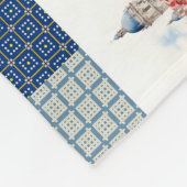 Fleece Blanket der portugiesischen Flagge (Ecke)