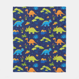 Fleece Blanket Dinosaurier