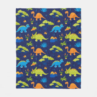 Fleece Blanket Dinosaurier