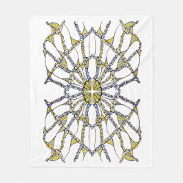 Fleece Blanket (Doodle - von Hand gezeichnet)