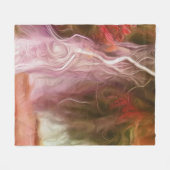 Fleece Blanket Dream Light Red Tree (Vorderseite (Horizontal))