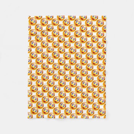Fleece Blanket/Emoticons (Vorderseite)