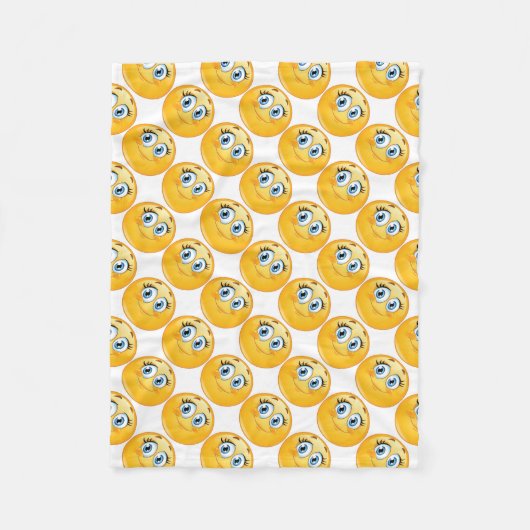 Fleece Blanket/Emoticons (Vorderseite)