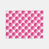 Fleece Blanket/Emoticons-Smiley (Vorderseite (Horizontal))