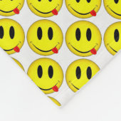 Fleece Blanket/Emoticons-Smiley (Ecke)
