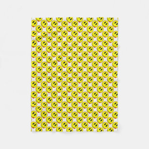Fleece Blanket/Emoticons-Smiley