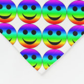 Fleece Blanket/Emoticons-Smiley (Ecke)