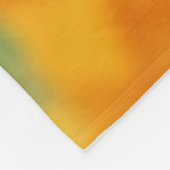 Fleece Blanket farbige Herbstglühen Blätter (Ecke)