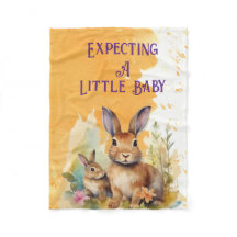 Fleece Blanket für die werdenden Mütter