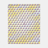 Fleece Blanket - Gelb, Kinderzimmer (Vorderseite)