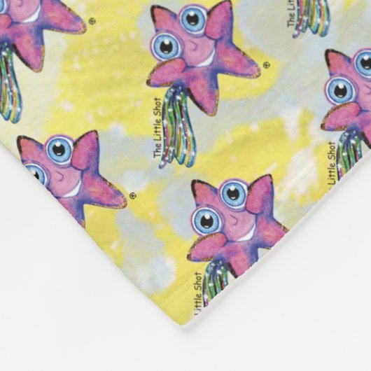 Fleece Blanket - Gelb, Kinderzimmer (Ecke)