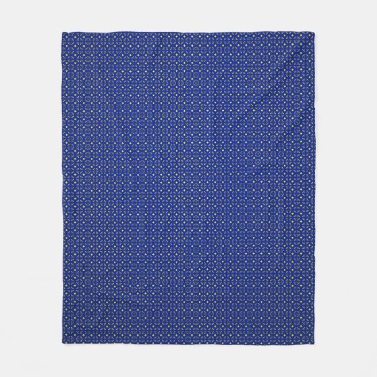 Fleece Blanket gelbe Blüten (Vorderseite)
