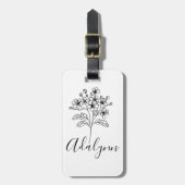 Fleece Blanket Gepäckanhänger (Vorderseite vertikal)