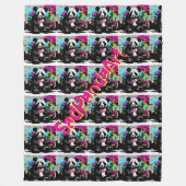 Fleece Blanket, groß 60" x 80" (Vorderseite)