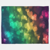 Fleece Blanket/Herz (Vorderseite (Horizontal))