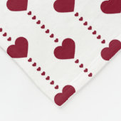 Fleece Blanket/Herz (Ecke)