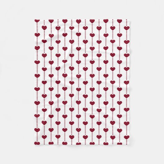Fleece Blanket/Herz (Vorderseite)