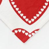 Fleece Blanket/Herz (Ecke)