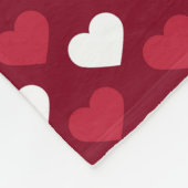 Fleece Blanket/Herz (Ecke)