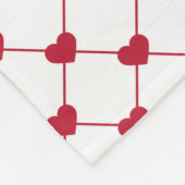 Fleece Blanket/Herz (Ecke)