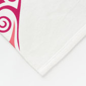 Fleece Blanket - Herzdesign 2 (Ecke)