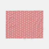 Fleece Blanket - Hexagon und Bars (Vorderseite (Horizontal))