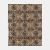 Fleece Blanket - Kaleidoskopisches Saatmuster (Vorderseite)