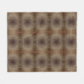 Fleece Blanket - Kaleidoskopisches Saatmuster (Vorderseite (Horizontal))
