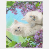 Fleece Blanket/Kätzchen (Vorderseite)