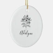 Fleece Blanket Keramik Ornament (Rechts)