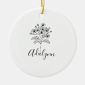 Fleece Blanket Keramik Ornament (Vorne)