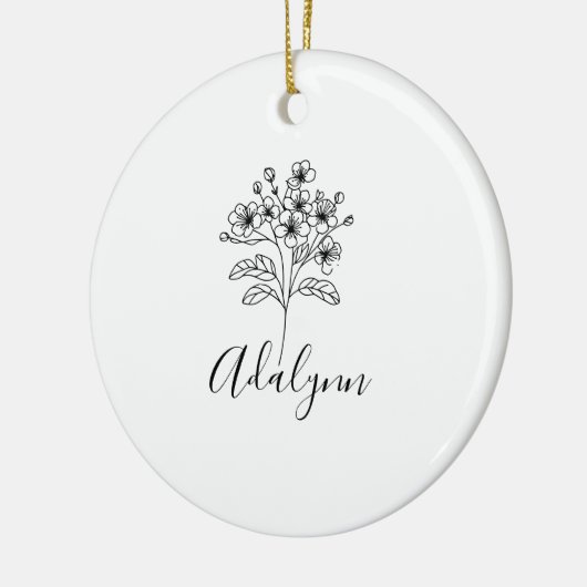 Fleece Blanket Keramik Ornament (Links)