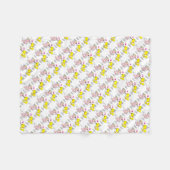 Fleece Blanket/Kissing Baby Fox (Vorderseite (Horizontal))
